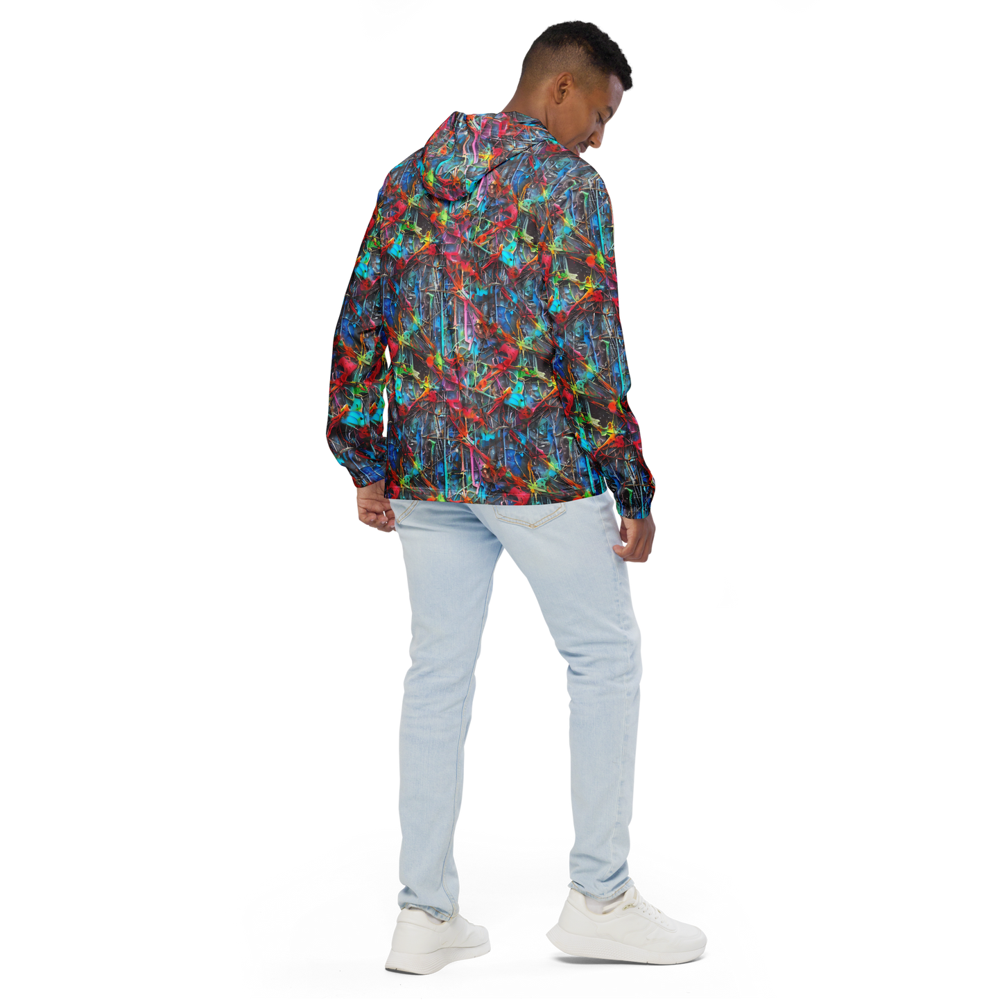 Men's Windbreaker - Junkyard Jewel