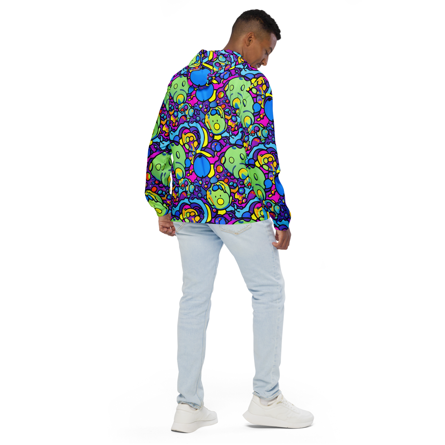 Men's Windbreaker - Enchanted Orbs