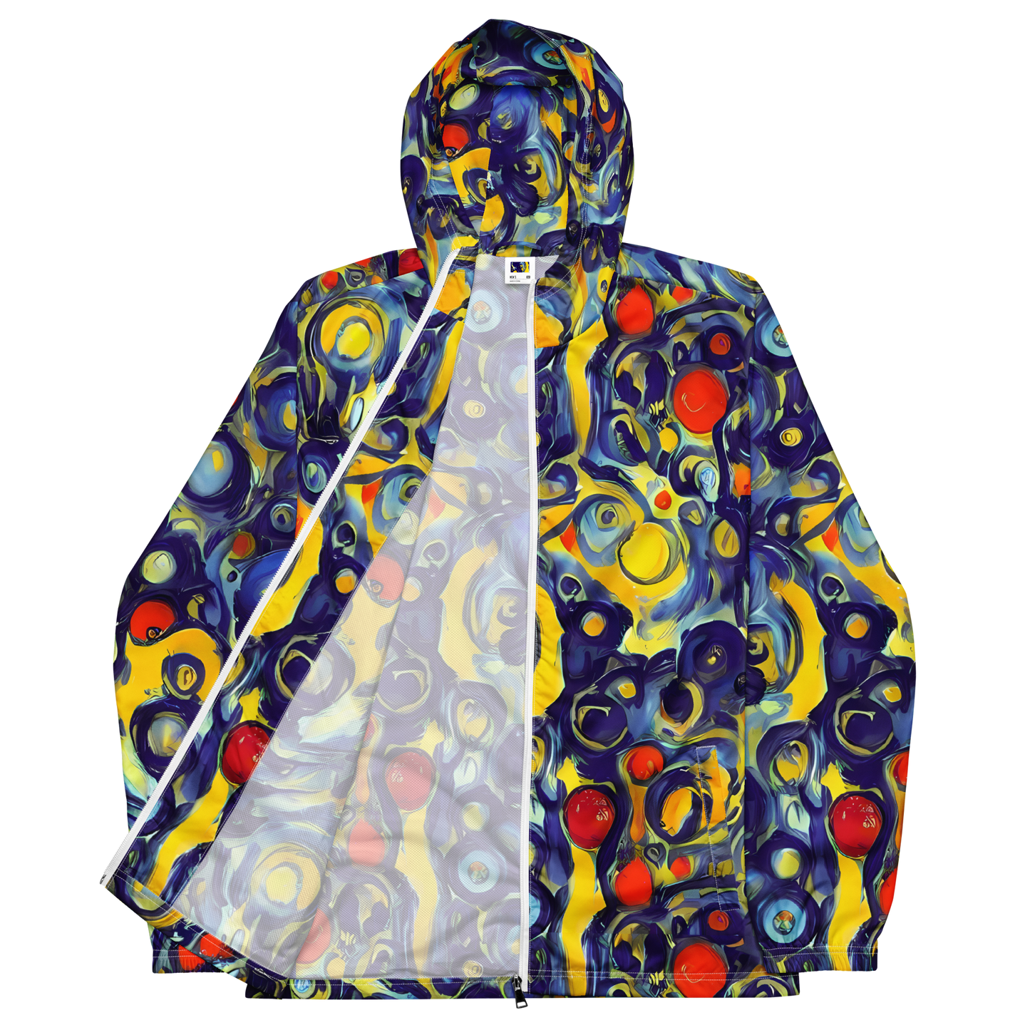 Men's Windbreaker - Dynamic Doodles