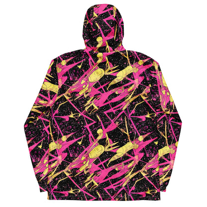 Men's Windbreaker - Galaxy Graffiti