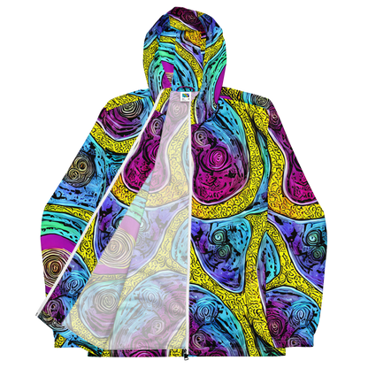 Men's Windbreaker - Orbiting Orbs