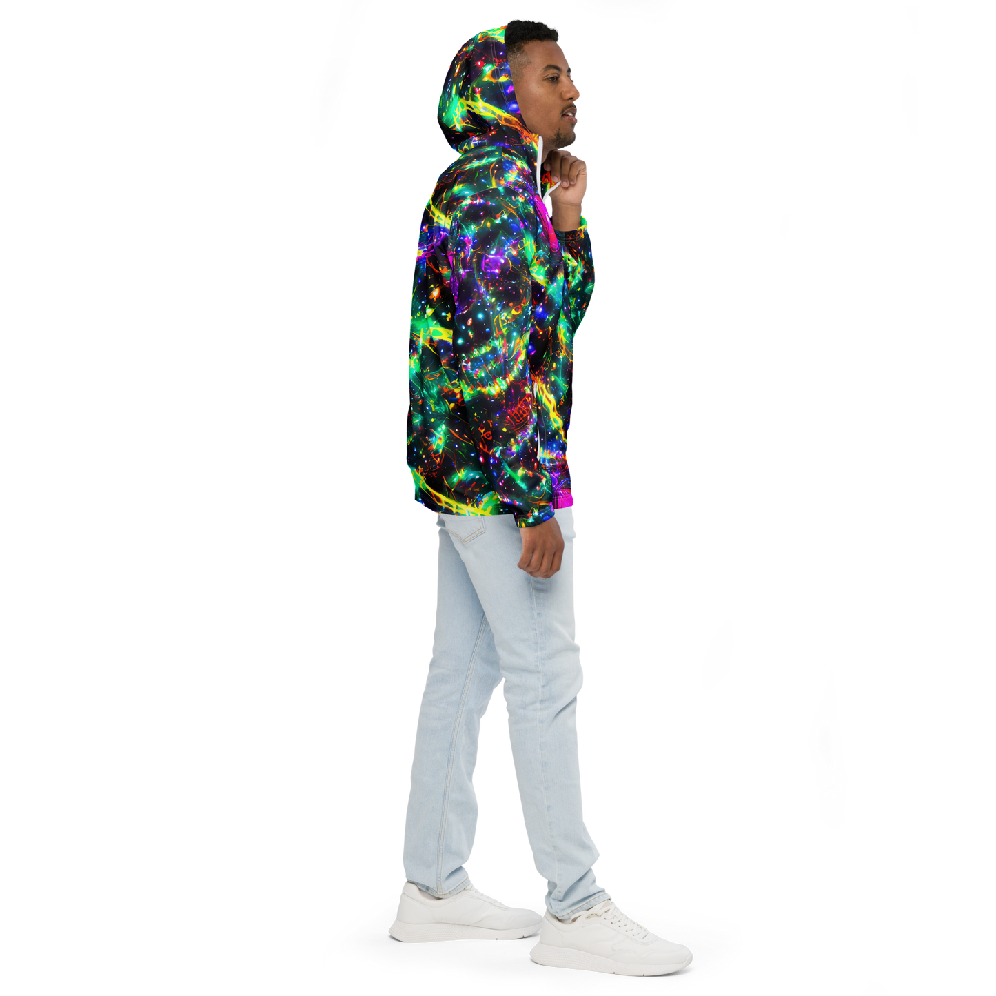 Men's Windbreaker - Blythe Nebula