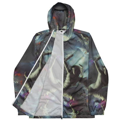 Men's Windbreaker - Cosmic Dancer