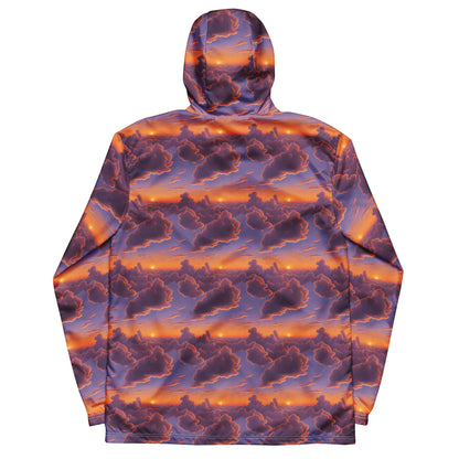Men's Windbreaker - Cotton Candy Dreams