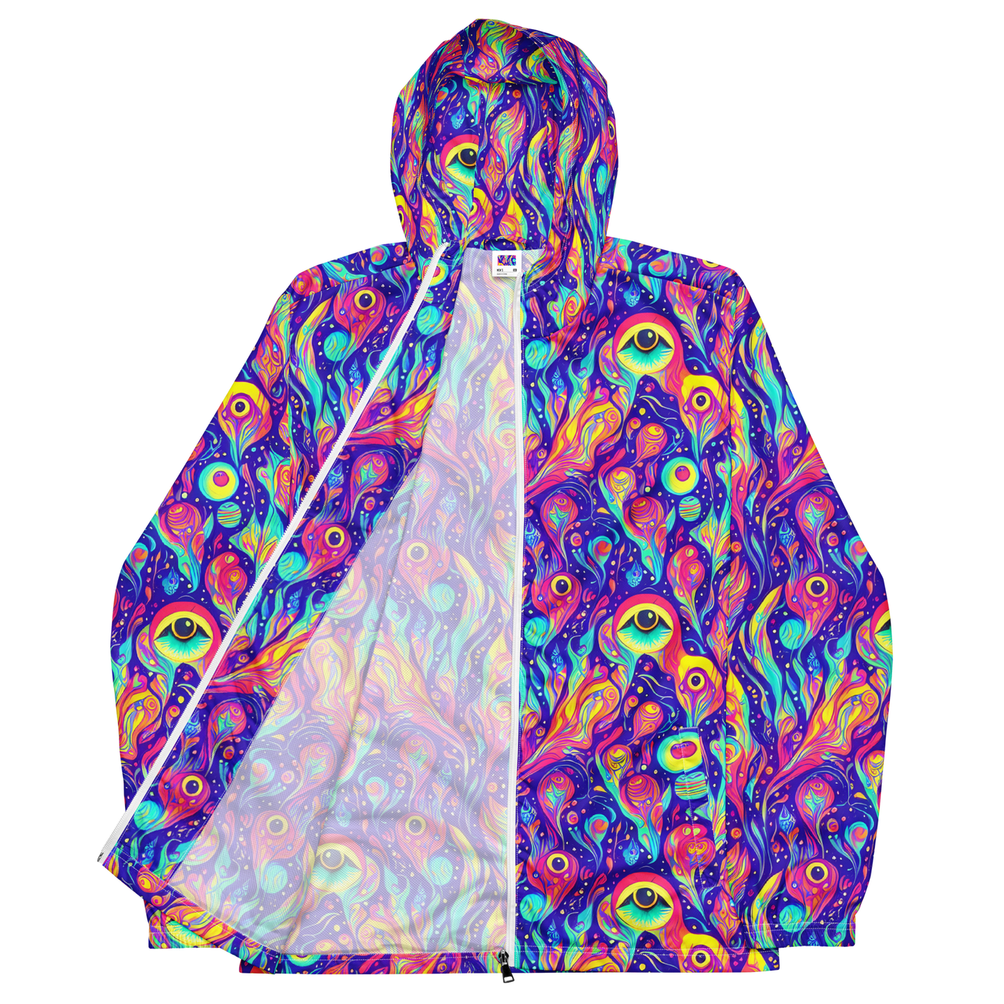 Men's Windbreaker - Mystic Petal Dance