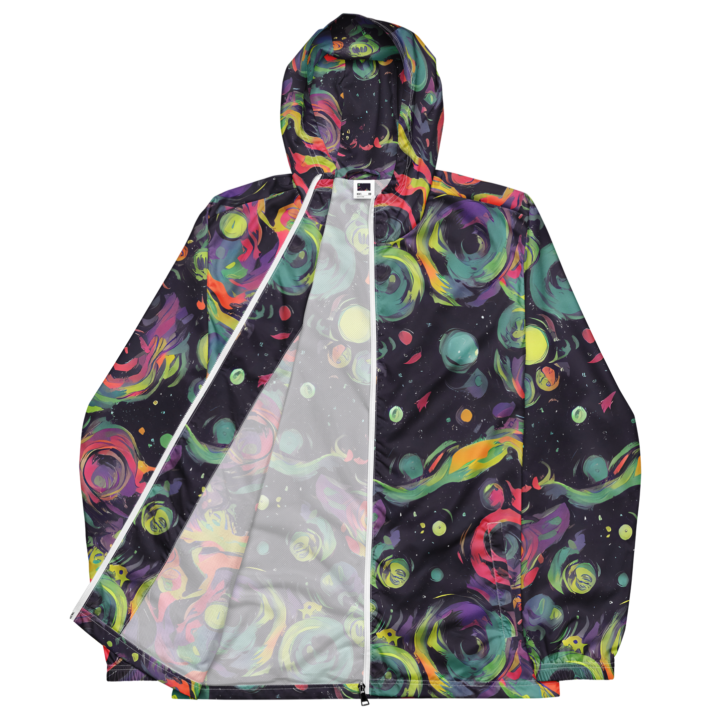 Men's Windbreaker - Psychedelic Drift