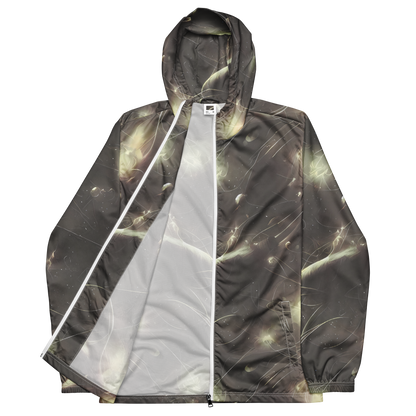 Men's Windbreaker - Nebula Veins