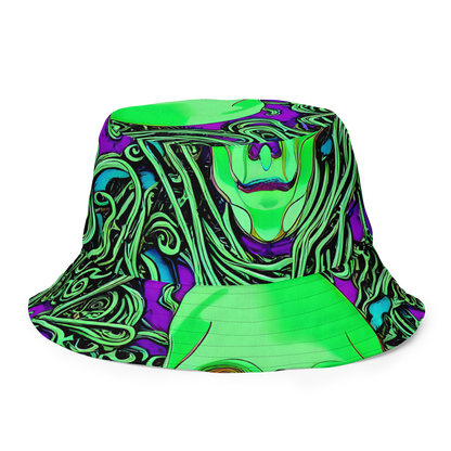 Reversible Bucket Hat - Ghostly Labyrinth