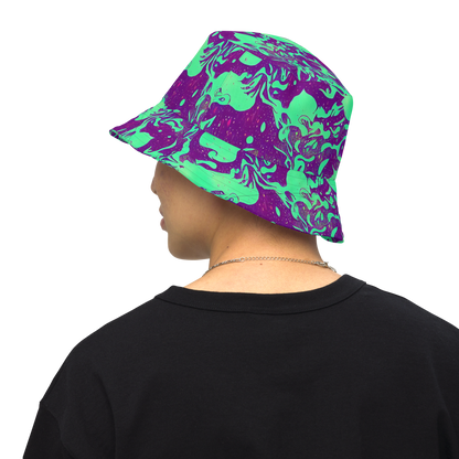 Reversible Bucket Hat - Alien Ripples