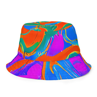 Reversible Bucket Hat - Childish Strokes