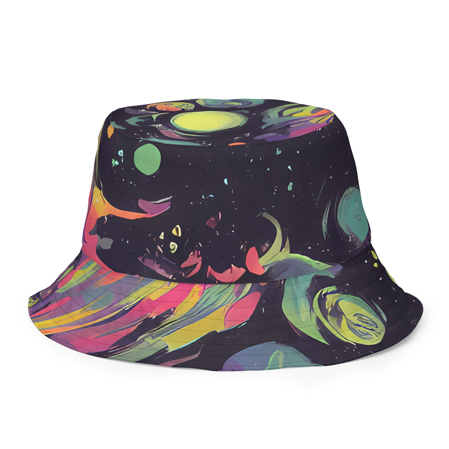 Reversible Bucket Hat - Psychedelic Drift
