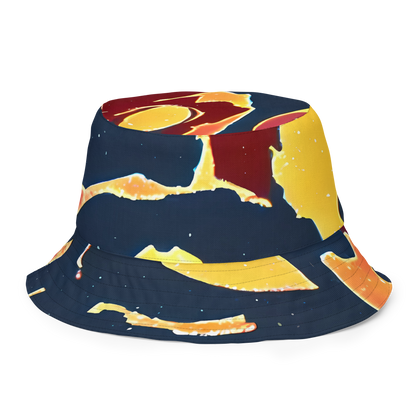 Reversible Bucket Hat - Sunset Silhouette