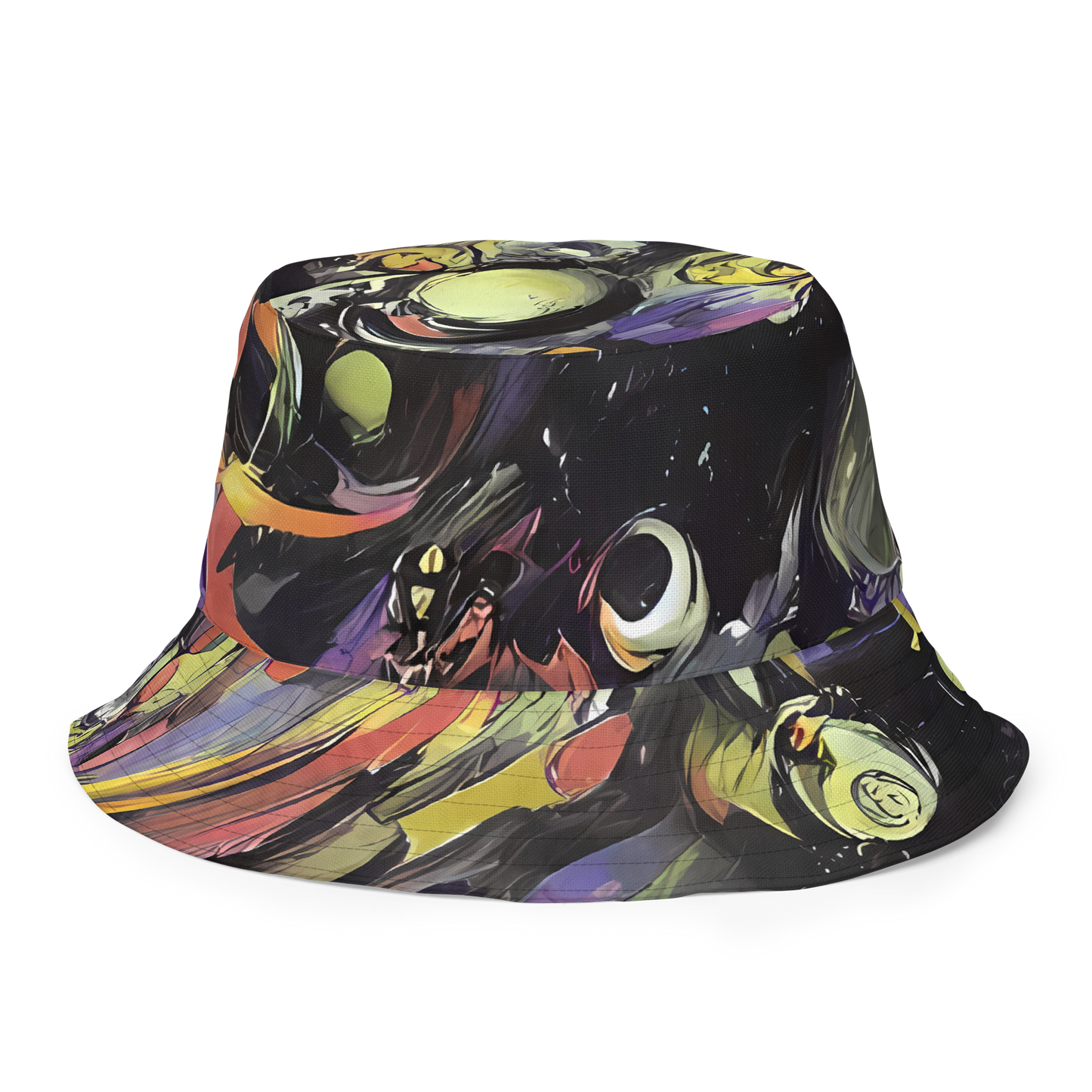 Reversible Bucket Hat - Fires of the Void