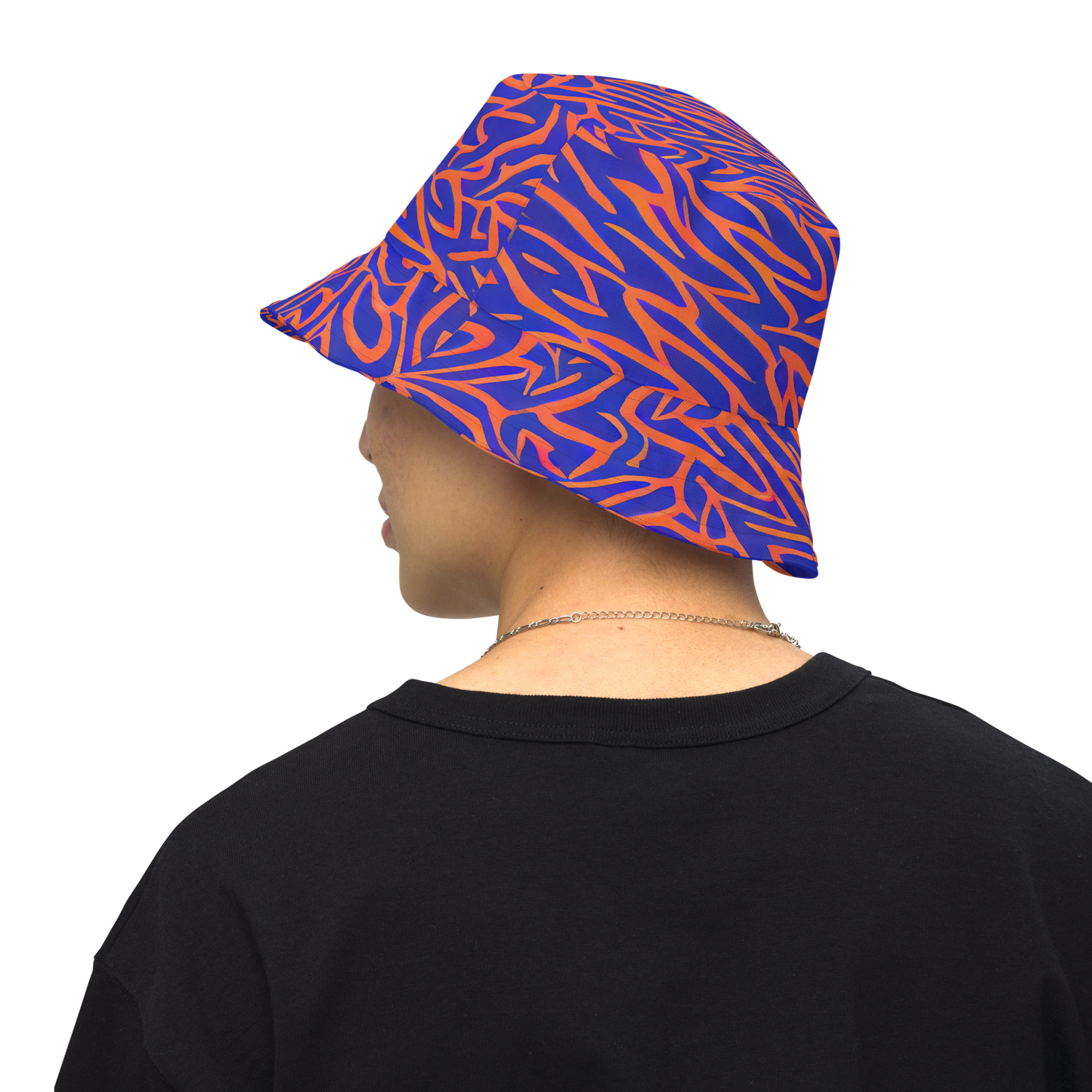 Reversible Bucket Hat - Sapphire Swirl