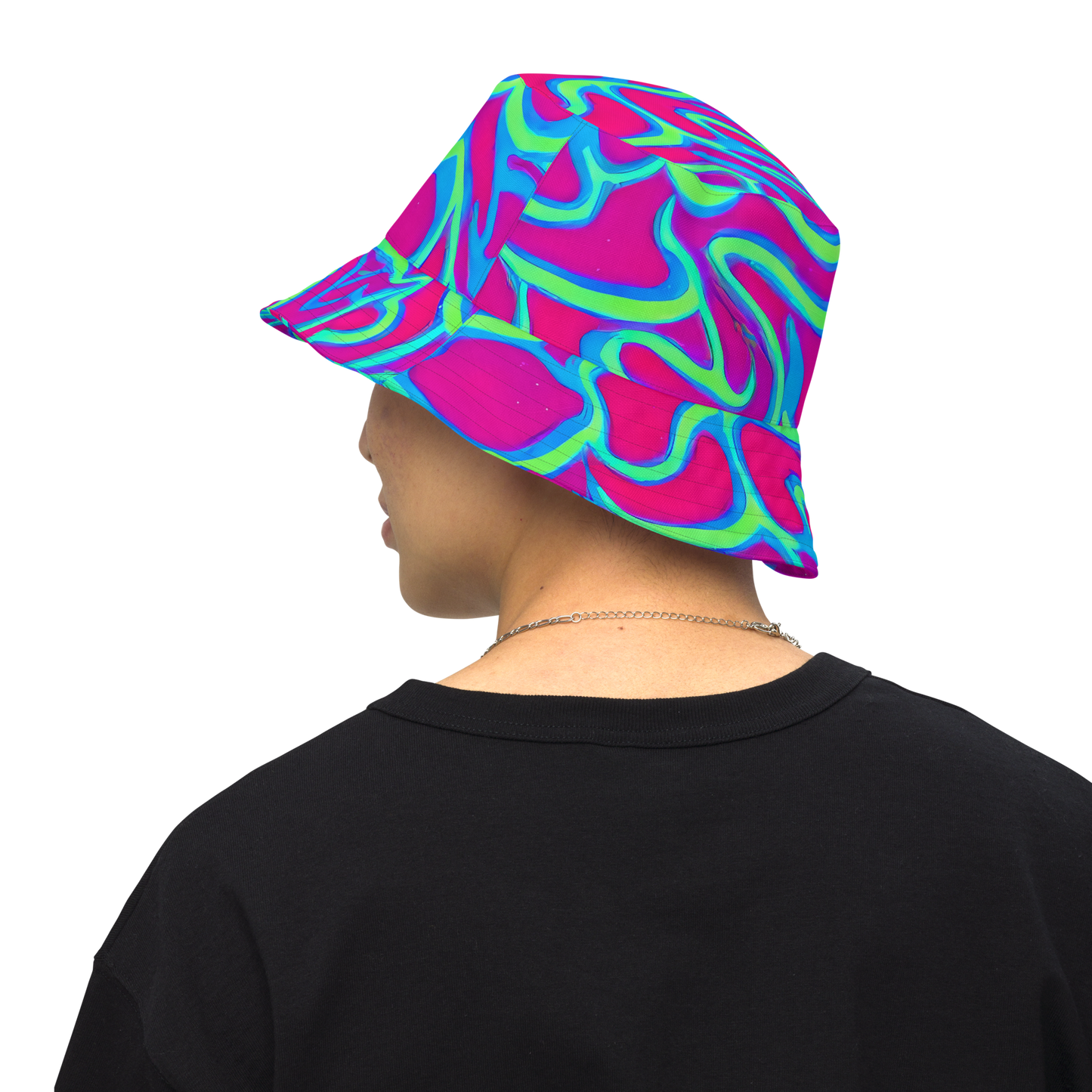 Reversible Bucket Hat - Aquatic Ember