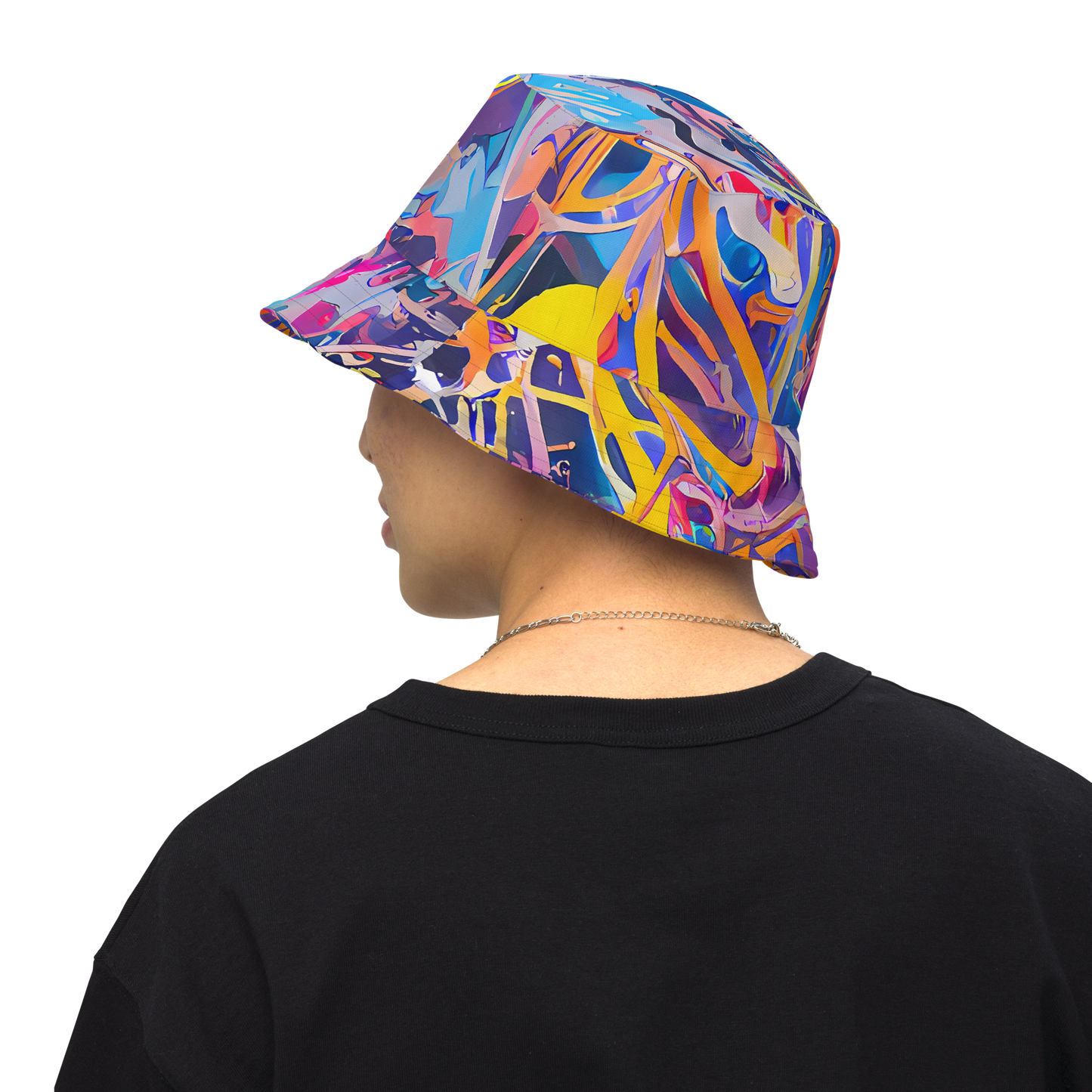 Reversible Bucket Hat - Vibrant Fusion