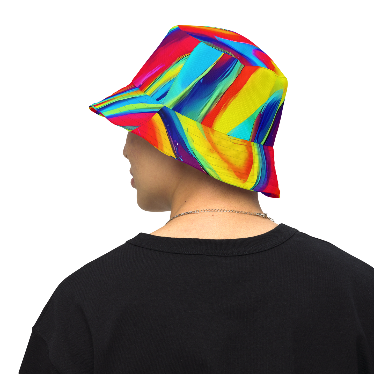 Reversible Bucket Hat - Stael Swirls