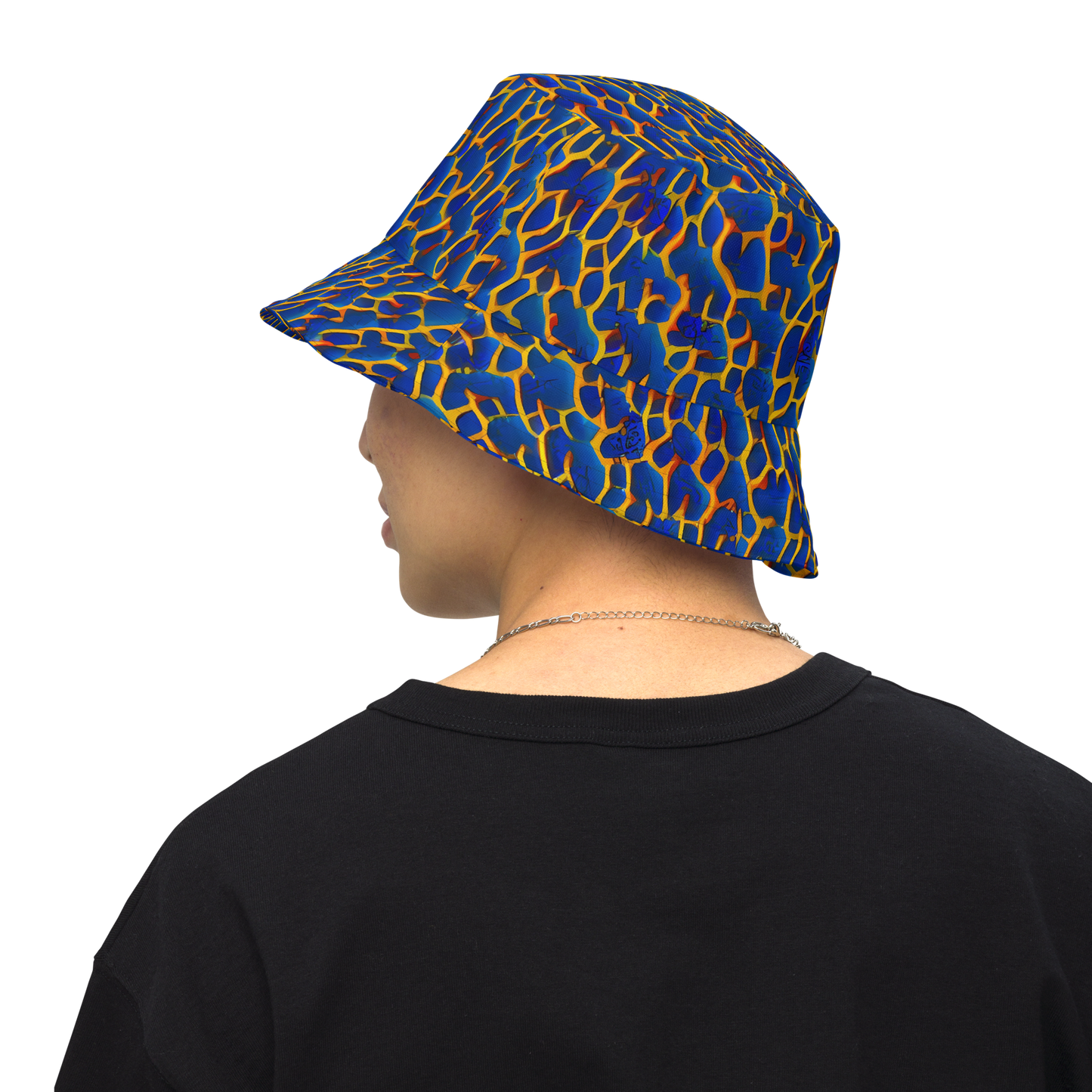 Reversible Bucket Hat - Crimson Creepers
