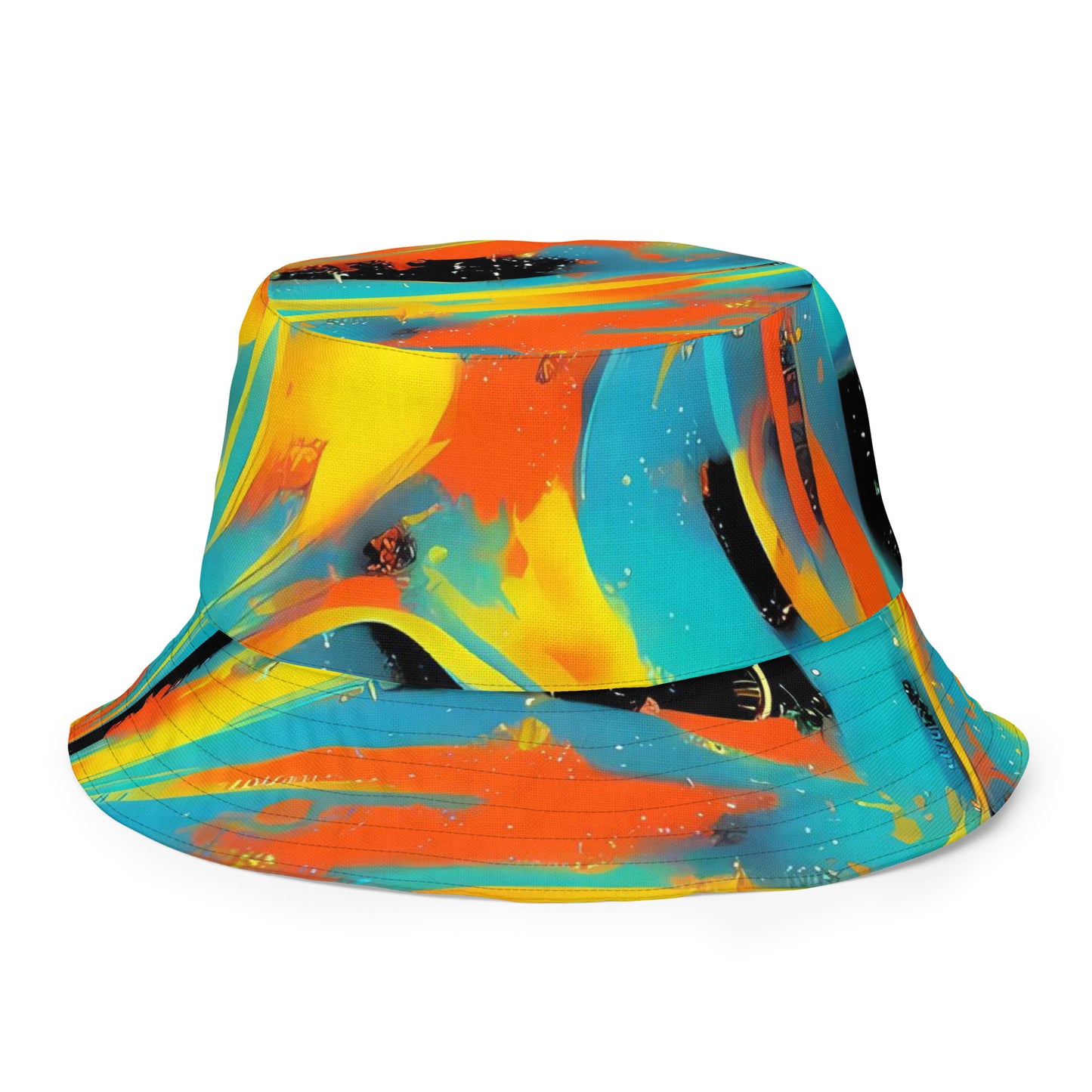 Reversible Bucket Hat - Solar Swoosh