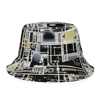 Reversible Bucket Hat - High Contrast, As A Texture, David Eugene Henry, Grace English