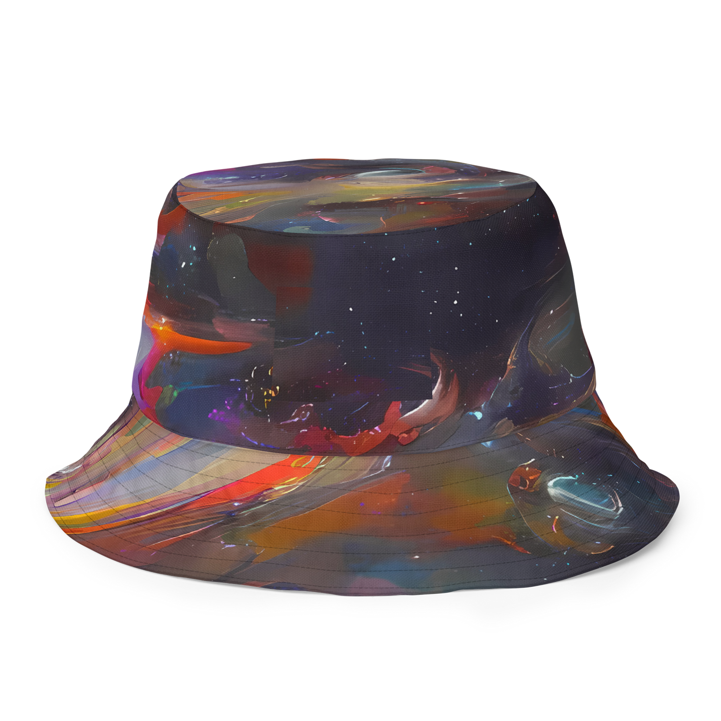 Reversible Bucket Hat - Chromatic Flux
