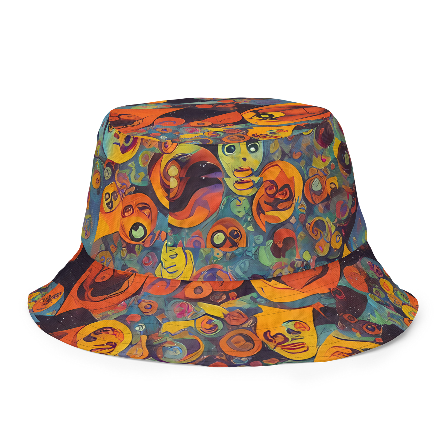 Reversible Bucket Hat - Galactic Faces