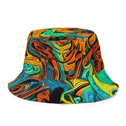 Reversible Bucket Hat - Flaming Mirage