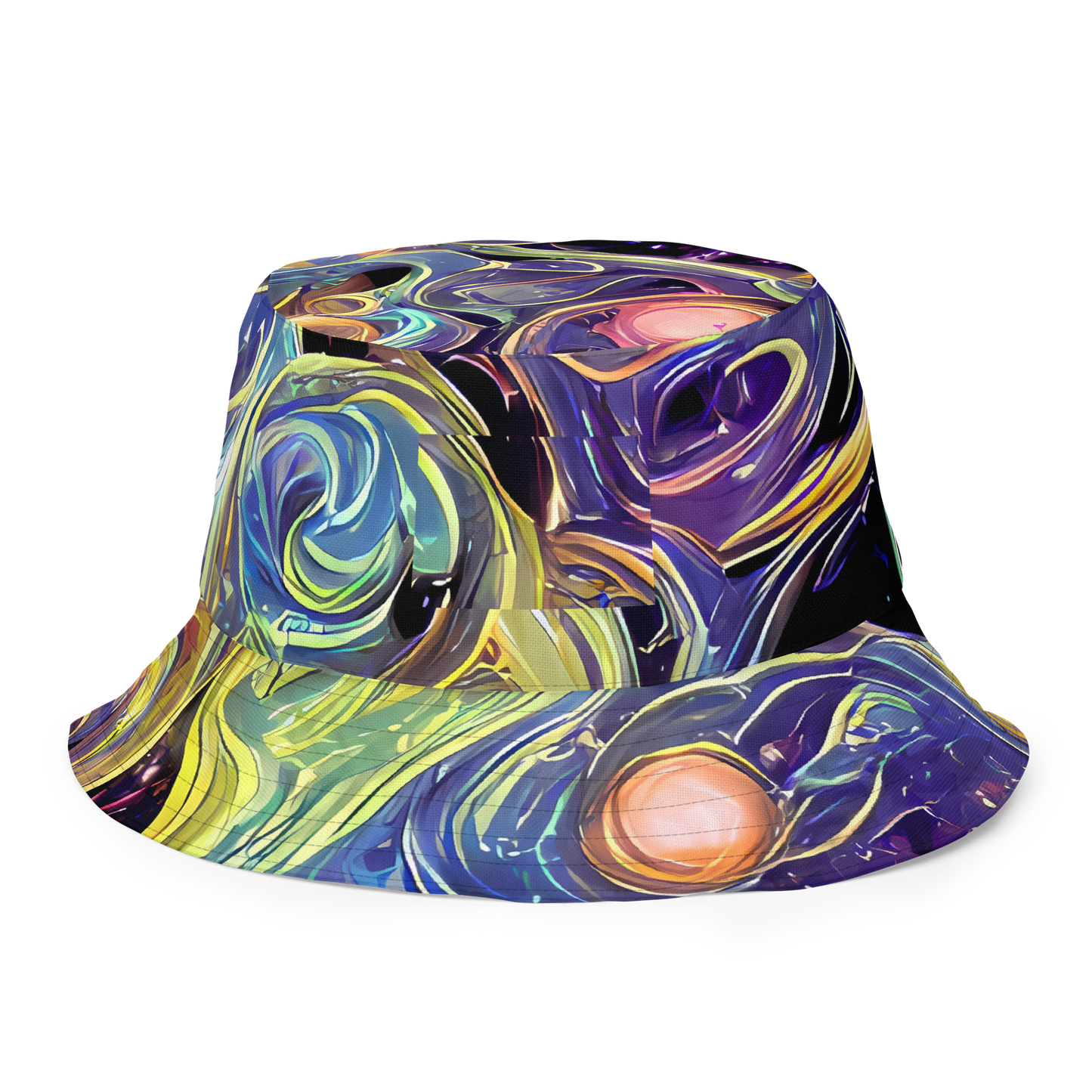 Reversible Bucket Hat - Lebacq Swirl