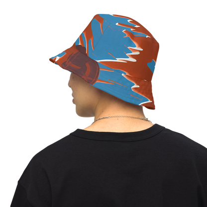 Reversible Bucket Hat - Desert Vortex