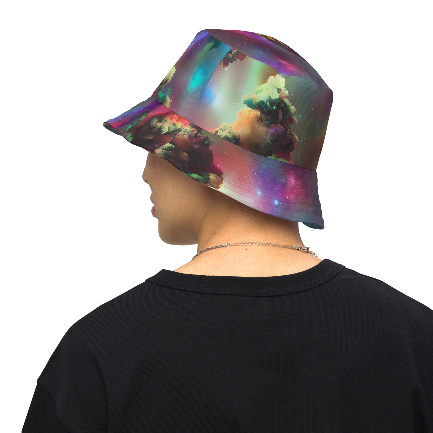 Reversible Bucket Hat - Nebula Dreams