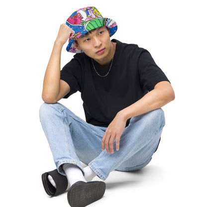 Reversible Bucket Hat - Galactic Masquerade