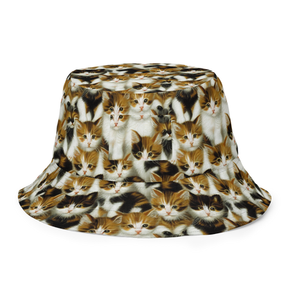 Reversible Bucket Hat - Cuddle Chaos