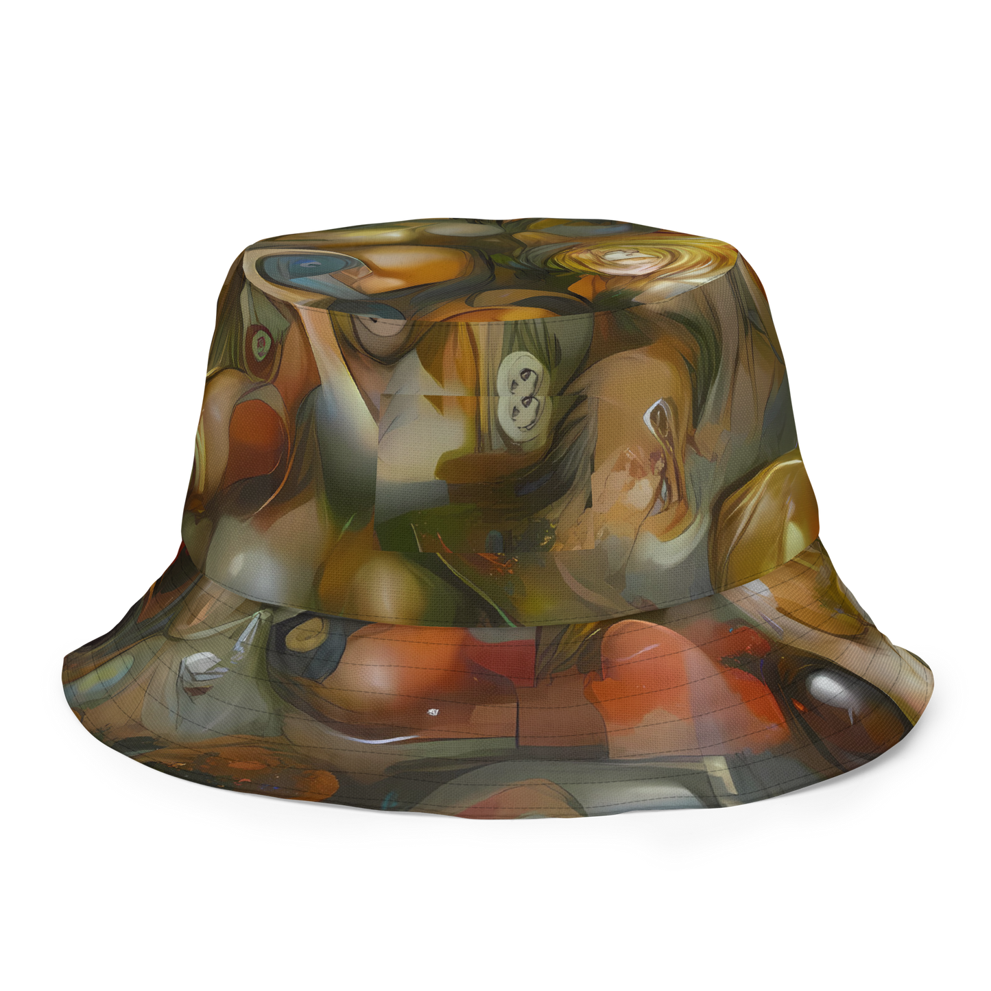 Reversible Bucket Hat - Cryptic Canvas
