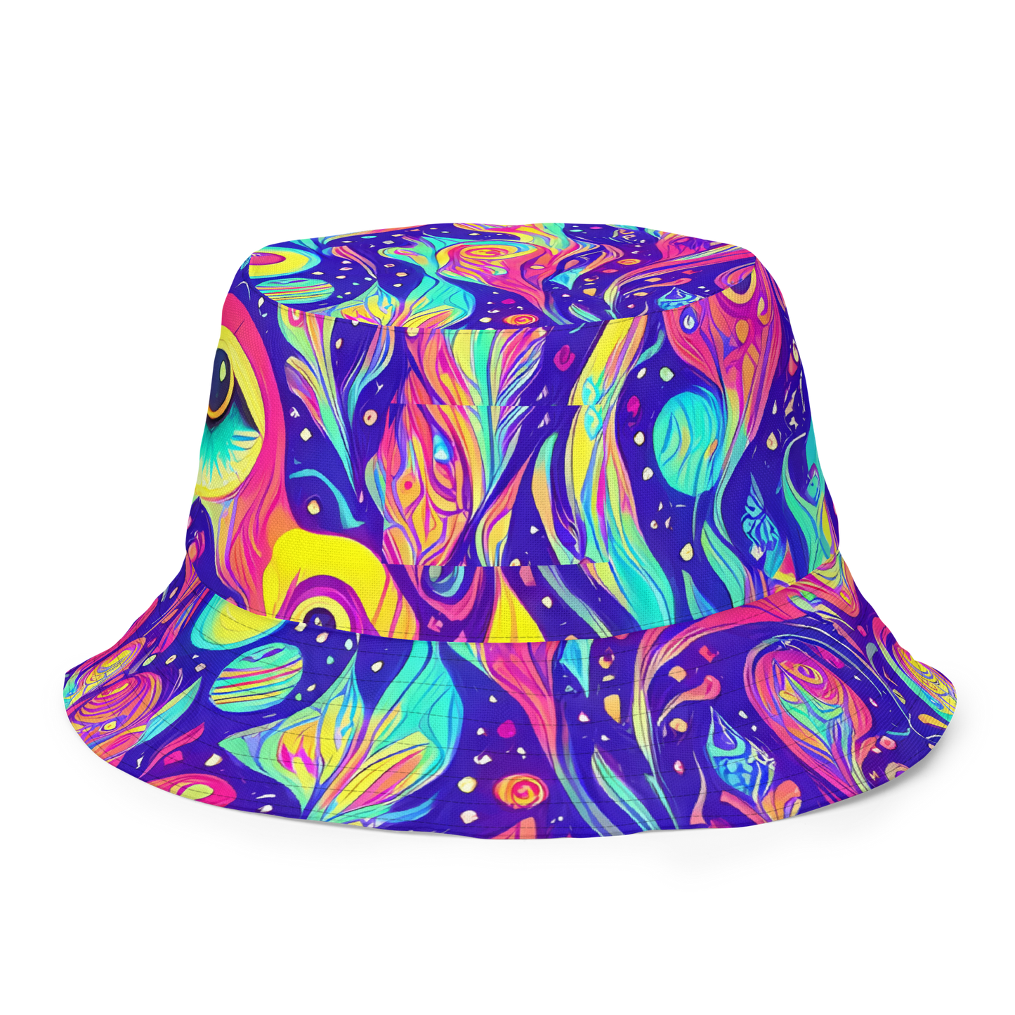 Reversible Bucket Hat - Mystic Petal Dance