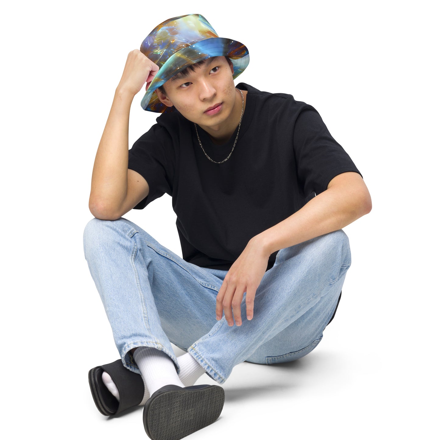 Reversible Bucket Hat - Comet Clash