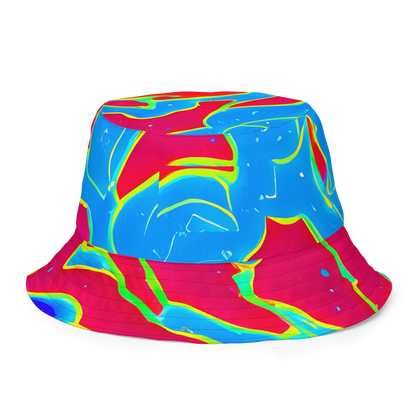 Reversible Bucket Hat - Electric Bloom