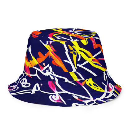 Reversible Bucket Hat - Neon Currents