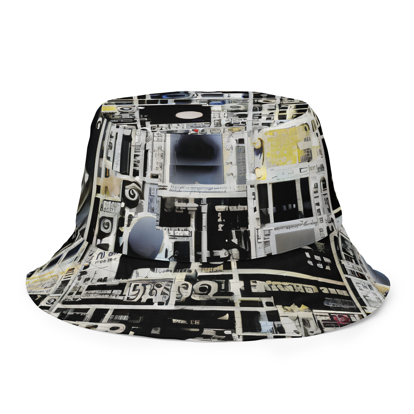 Reversible Bucket Hat - High Contrast, As A Texture, David Eugene Henry, Grace English