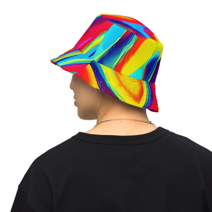 Reversible Bucket Hat - Stael Swirls