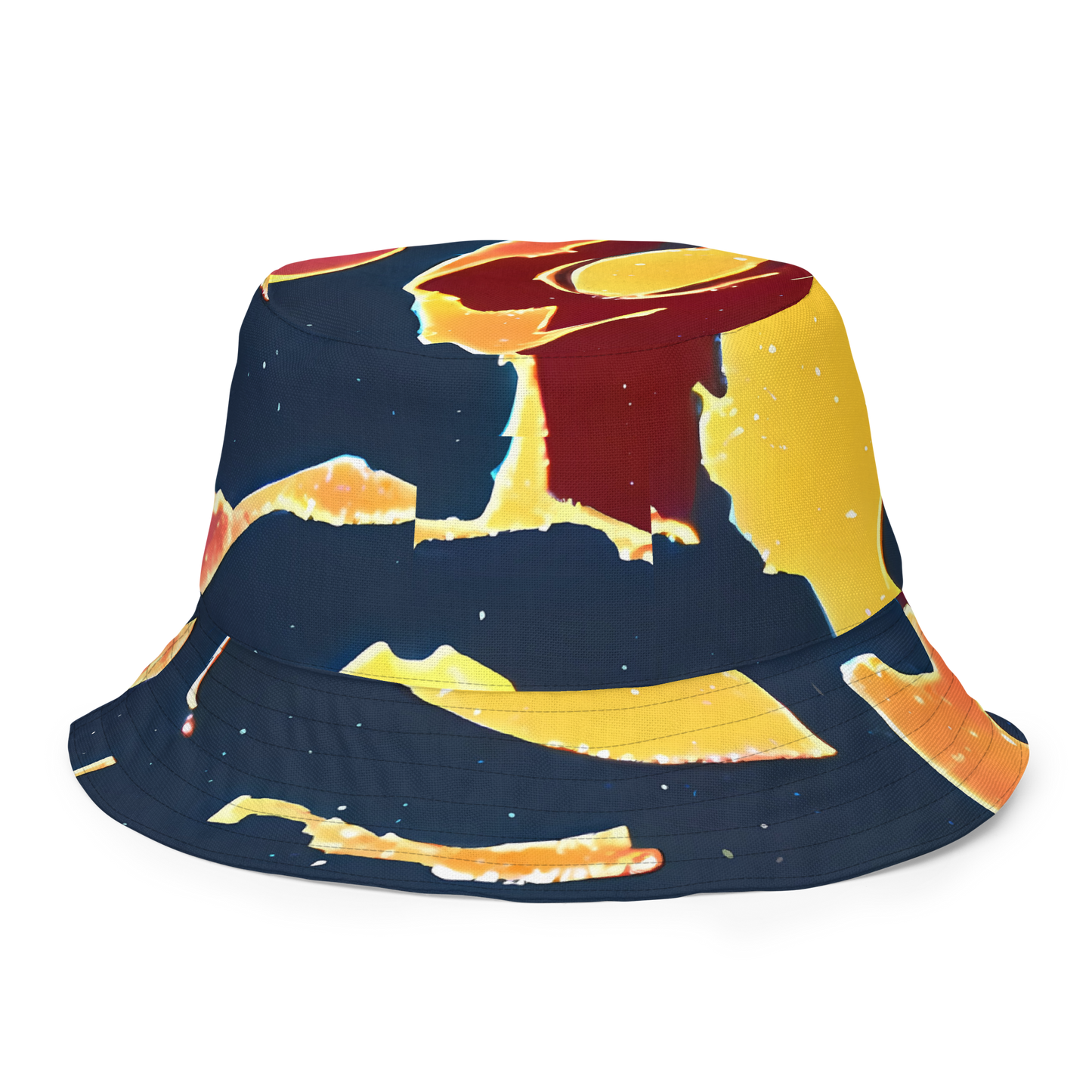 Reversible Bucket Hat - Sunset Silhouette