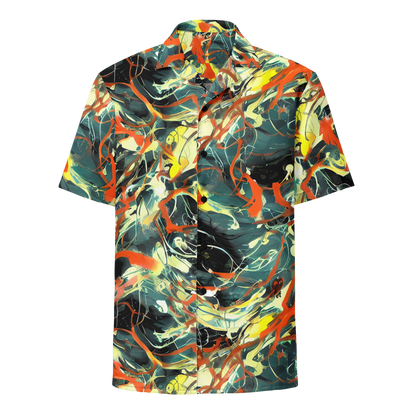 Button Shirt - Fluid Firestorm