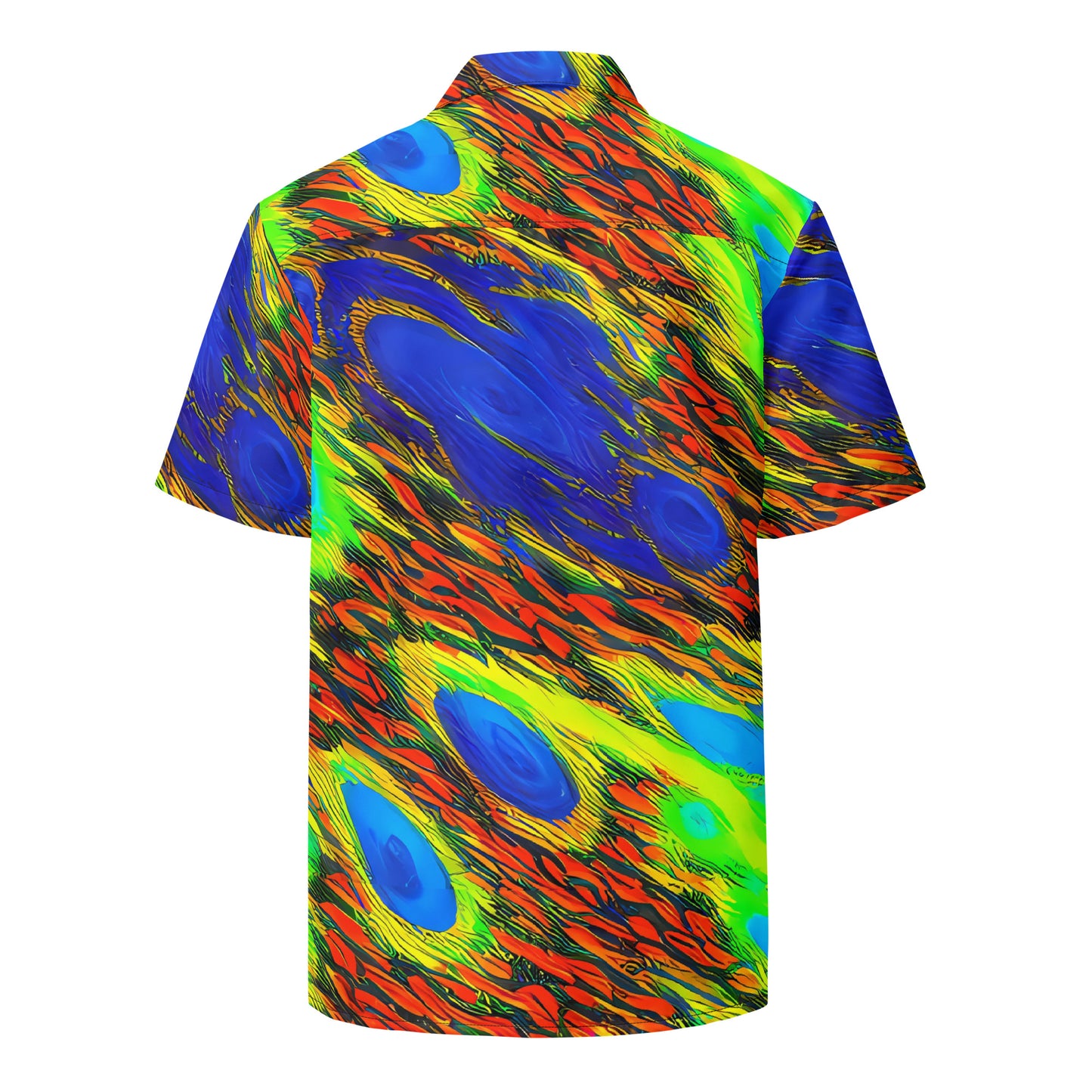 Button Shirt - Hodgkin's Blaze