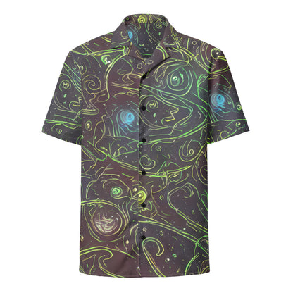 Button Shirt - Starfield Scrolls