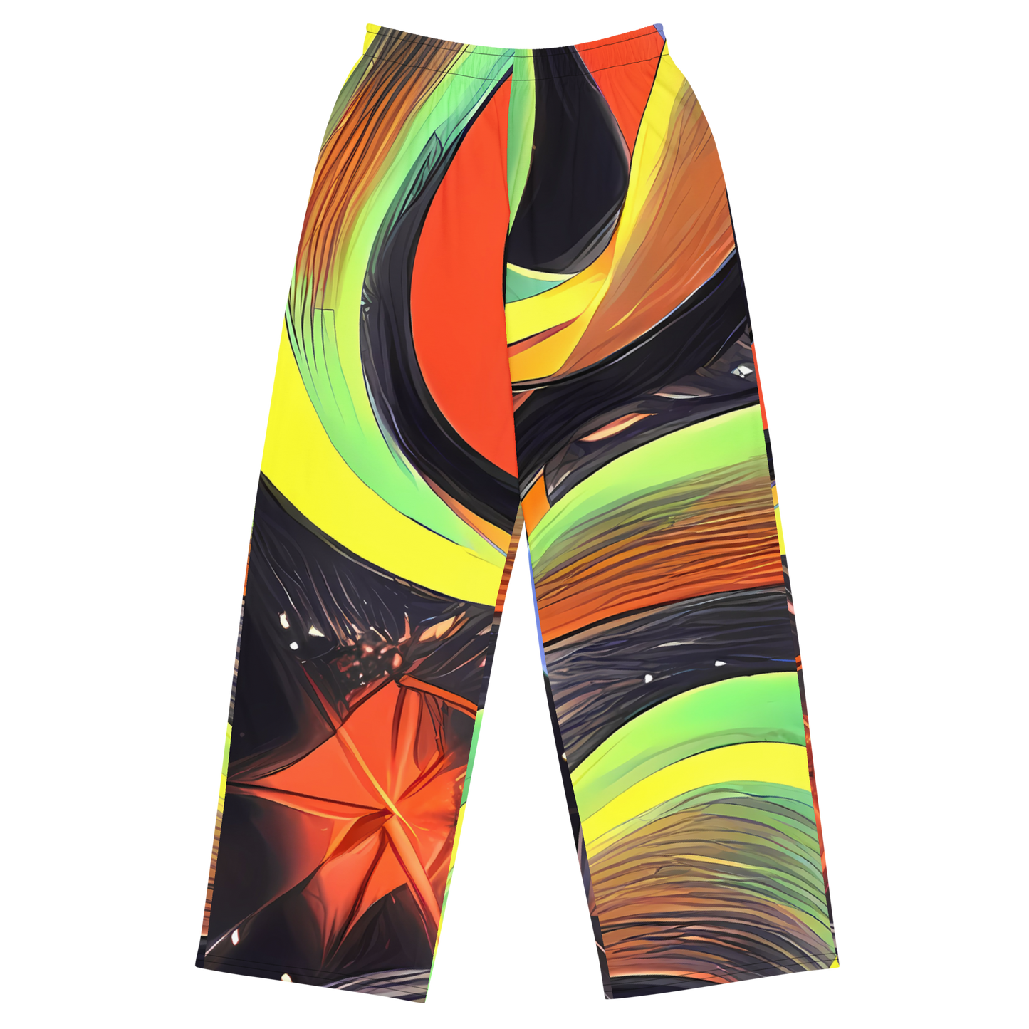 Wide-Leg Pants - Tenggren Whirl