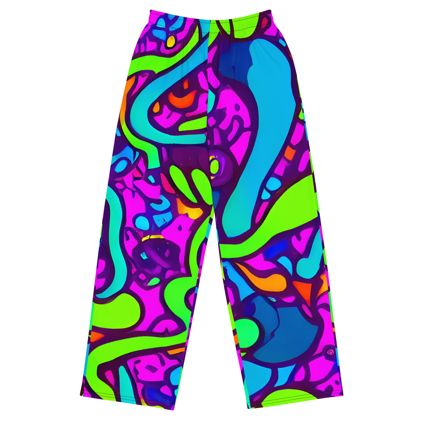 Wide-Leg Pants - Funky Vortex