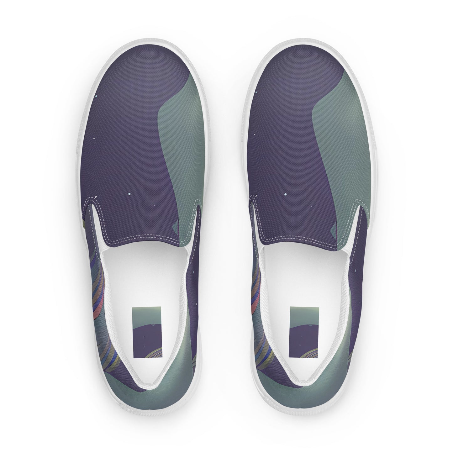 Men's Slip-On Canvas Shoes - Ethereal Muse