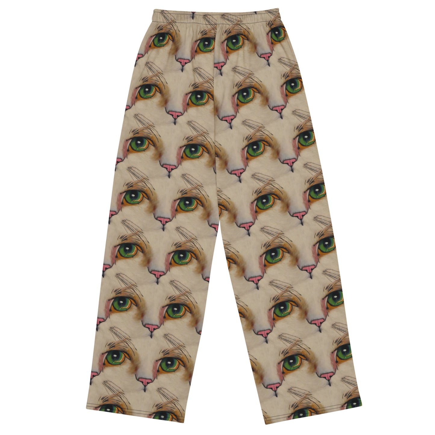 Wide-Leg Pants - Emerald Gaze