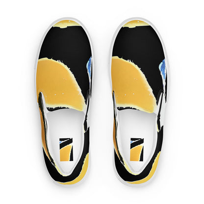 Men's Slip-On Canvas Shoes - Savannah Nightfall