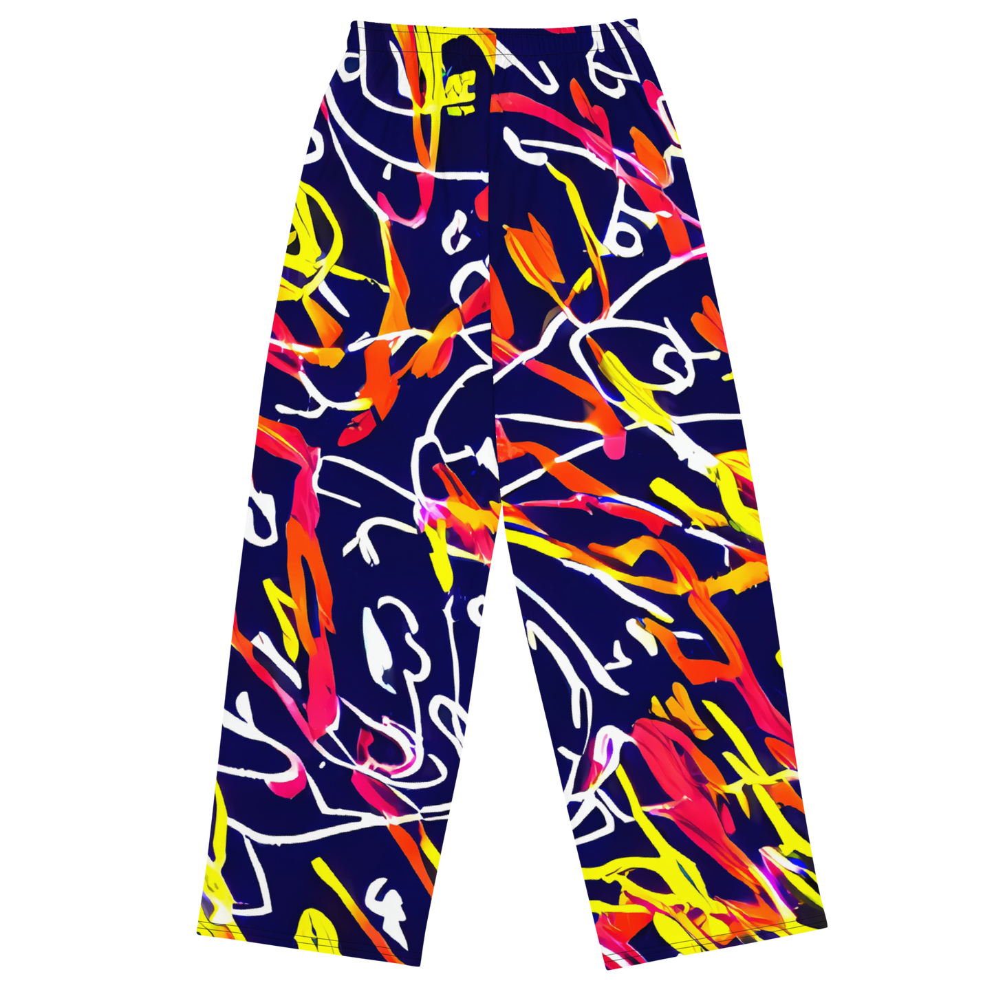 Wide-Leg Pants - Neon Currents