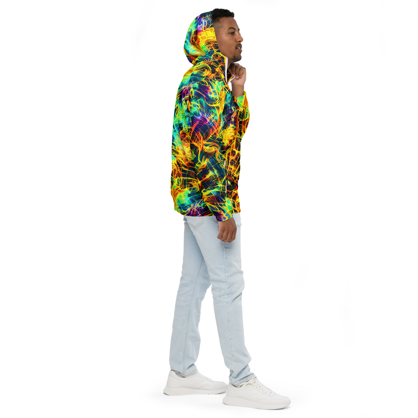 Men's Windbreaker - Kapp's Kaleidoscope